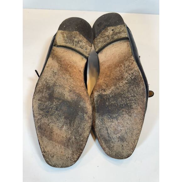 Size 11 Mezlan Portofino Monk Strap Black Leather Shoes main image 11